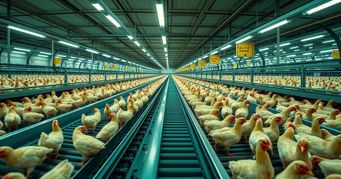 Como a Esteira Transportadora para aviário Optimiza a Produção Avícola