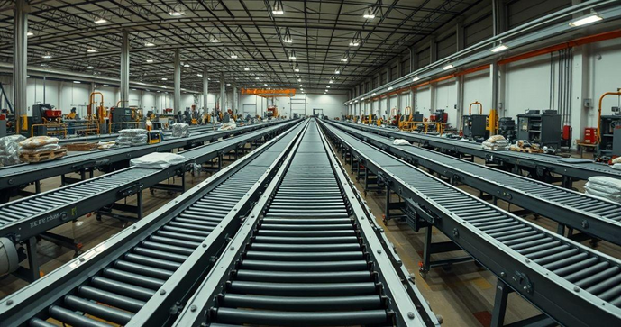Top fabricantes de esteiras industriais para diversas aplicações