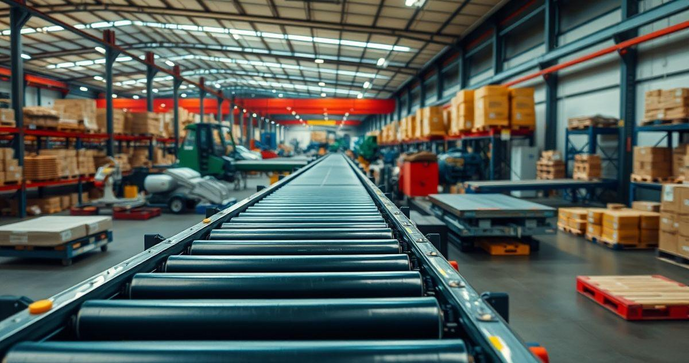 Transportador de roletes: como escolher o ideal para sua operação industrial Transportador de roletes: como escolher o ideal para sua operação industrial