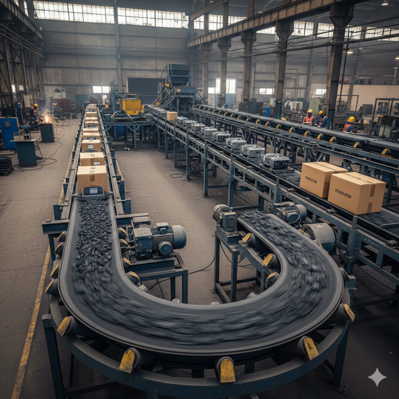 Esteiras Transportadoras Industriais: Como Escolher o Equipamento Ideal com Custo-Benefício Otimizado